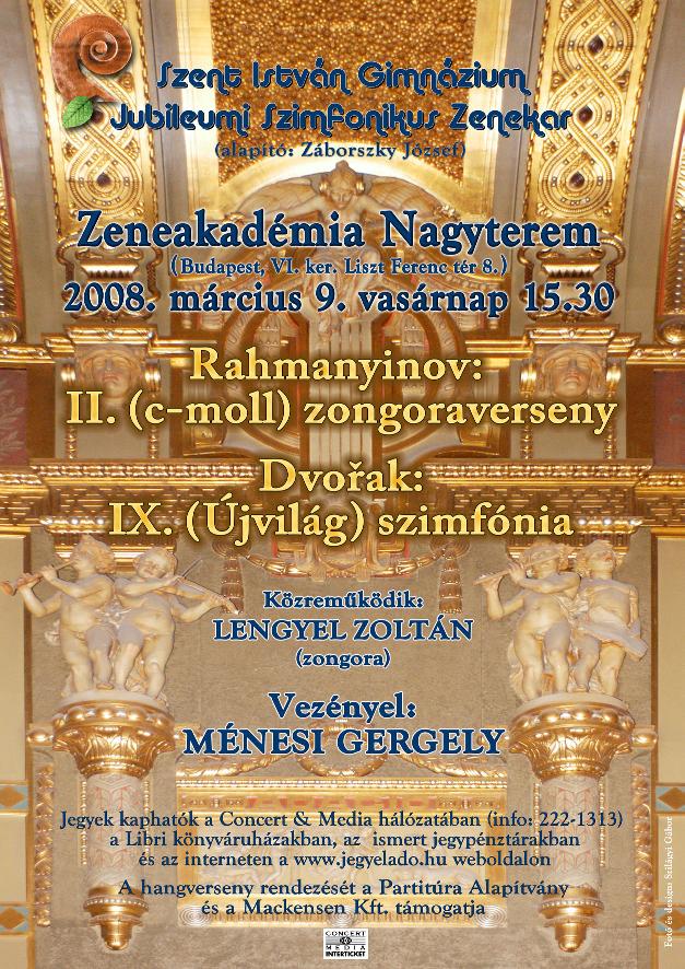 2008.03.09. Zeneakadémia vez: Ménesi Gergely